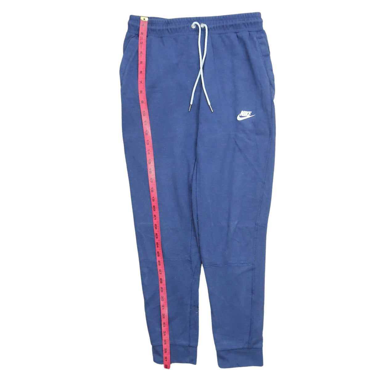 Mens UK Size S Nike Regular Fit Jogger Blue Trousers