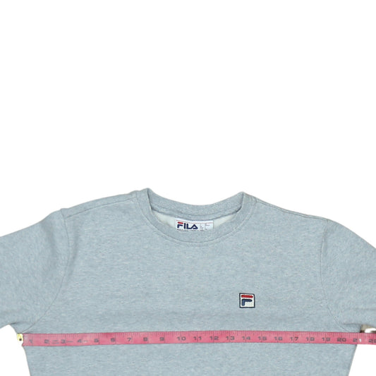 Mens UK Size S FILA Grey Pullover Sweatshirt