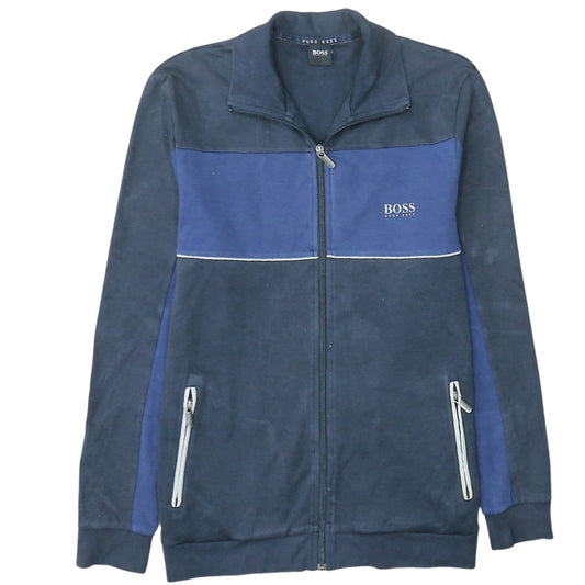 Mens UK Size M HUGO BOSS Blue Gym & Training Running & Jogging Walking Jacket