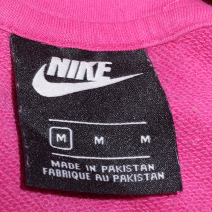 Womens UK Size M Nike Pink Pullover Hoodie