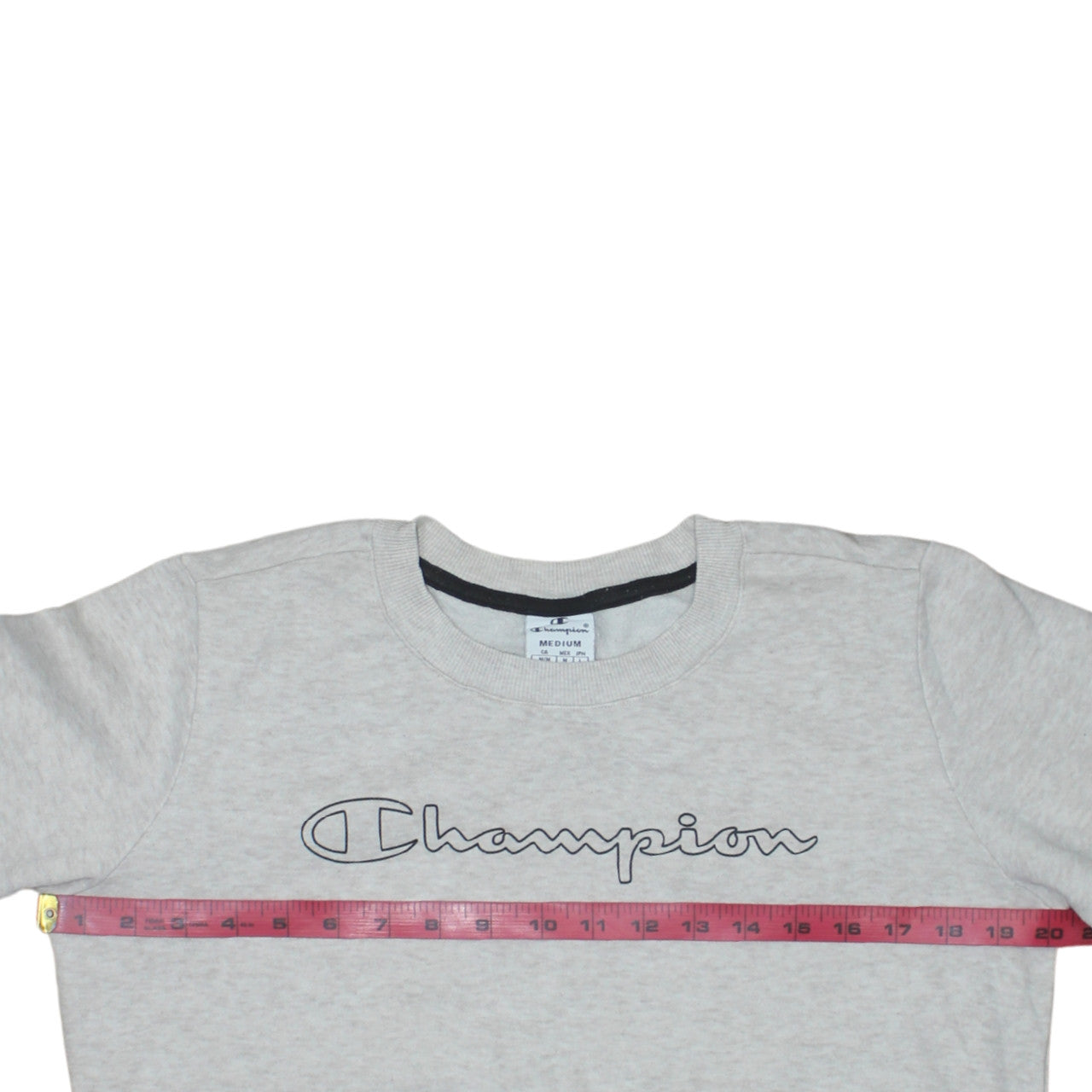 Womens UK Size M Champion Grey Pullover Sweatshirt