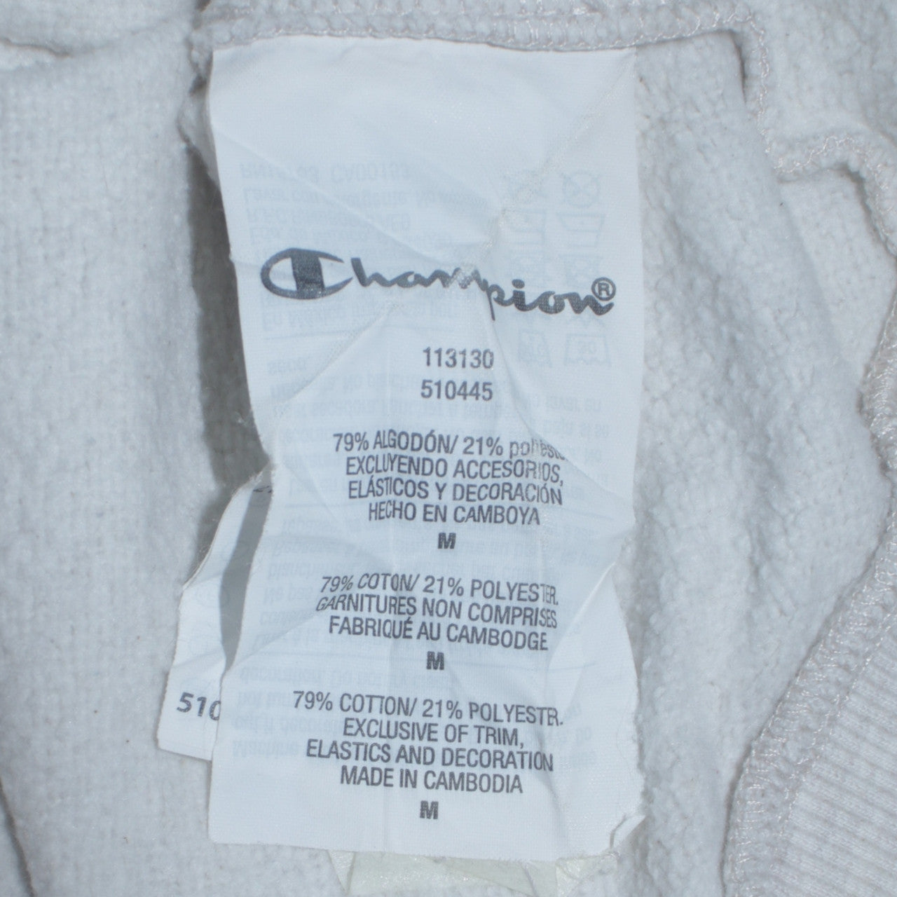 Womens UK Size M Champion Grey Pullover Sweatshirt