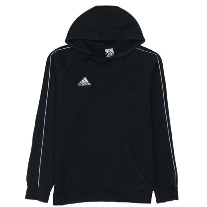 Mens UK Size S adidas Black Pullover Hoodie