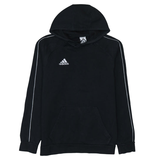 Mens UK Size S adidas Black Pullover Hoodie