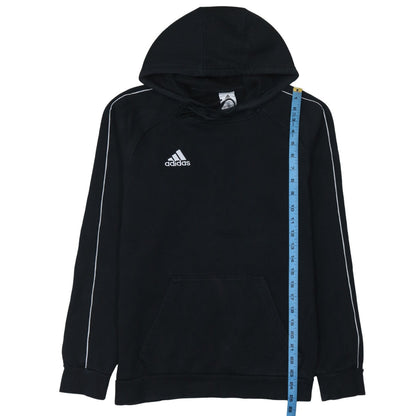 Mens UK Size S adidas Black Pullover Hoodie