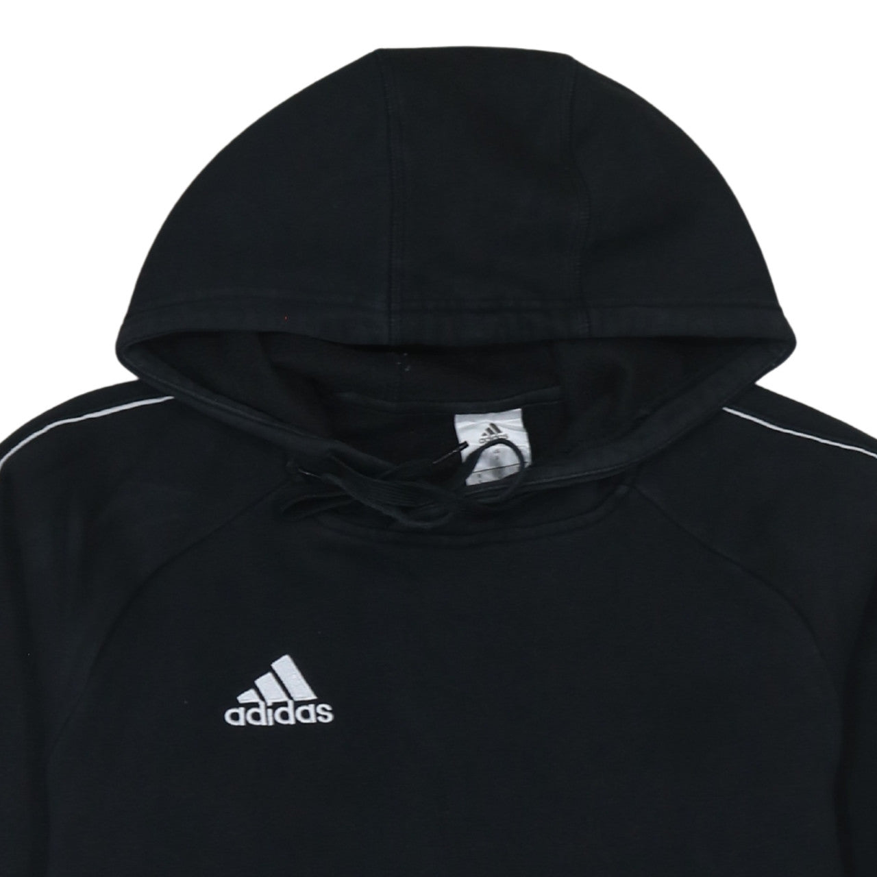 Mens UK Size S adidas Black Pullover Hoodie