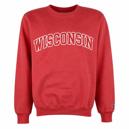 Mens UK Size S Champion Red Pullover Sweatshirt