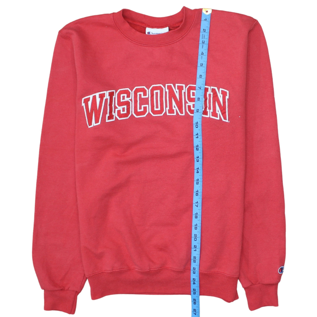 Mens UK Size S Champion Red Pullover Sweatshirt