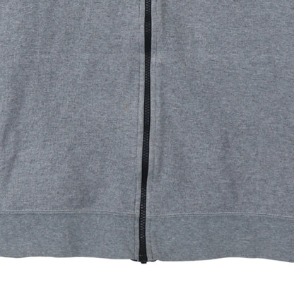 Mens UK Size L Nike Grey Full Zip Hoodie