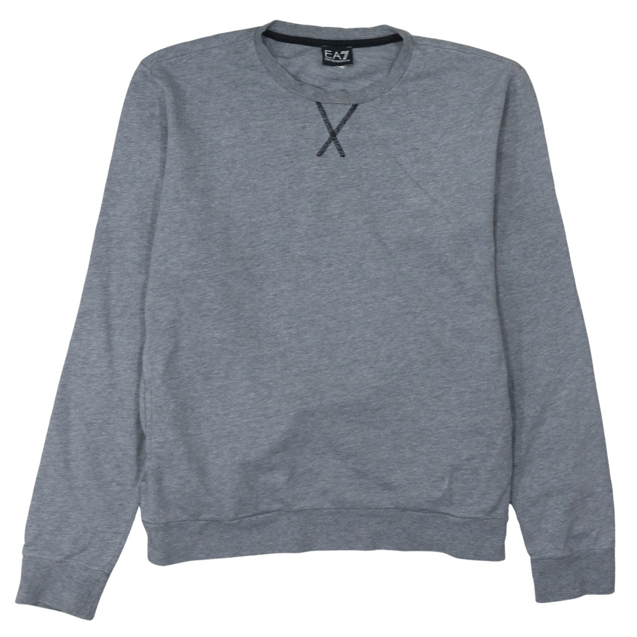 Mens UK Size XL Emporio Armani Grey Pullover Sweatshirt