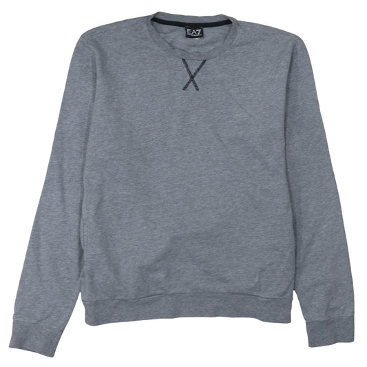 Mens UK Size XL Emporio Armani Grey Pullover Sweatshirt