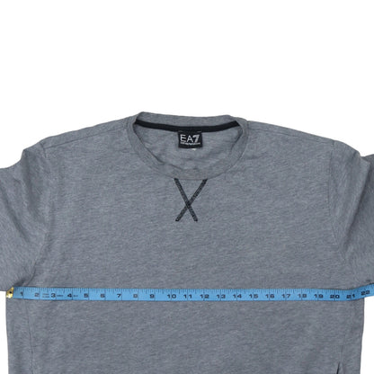 Mens UK Size XL Emporio Armani Grey Pullover Sweatshirt