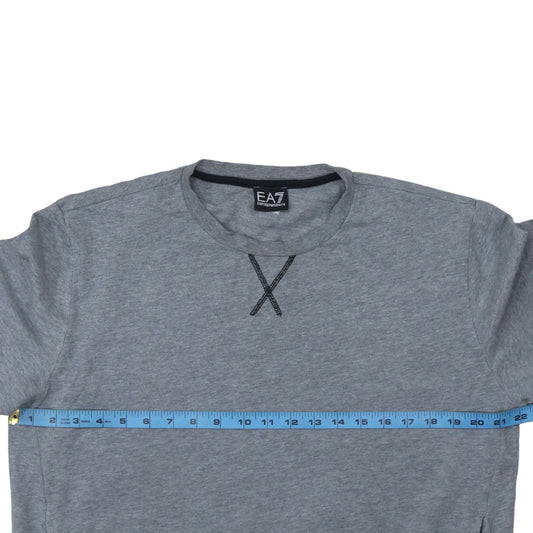 Mens UK Size XL Emporio Armani Grey Pullover Sweatshirt