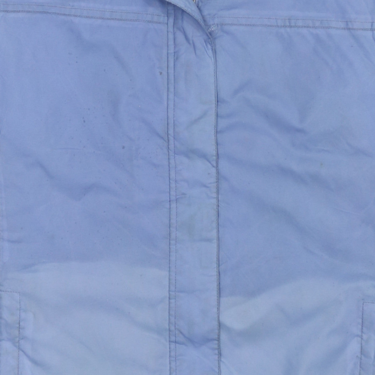 Womens UK Size L L.L. Bean Blue Rain Coat