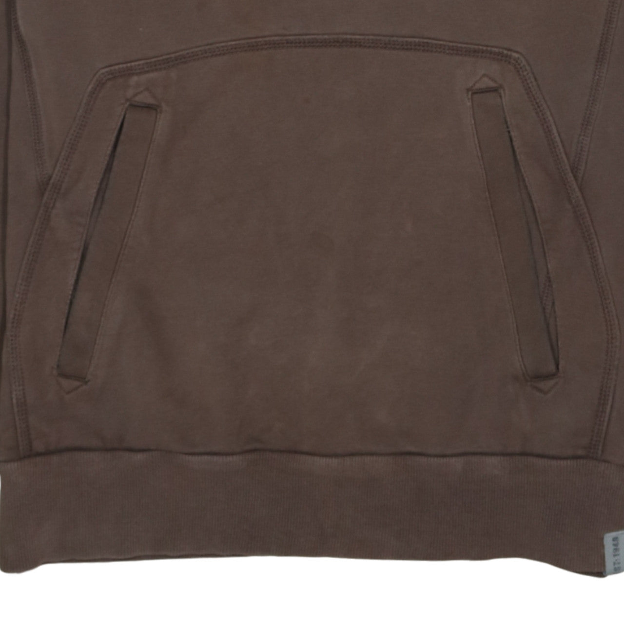 Mens UK Size L PUMA Brown Pullover Hoodie