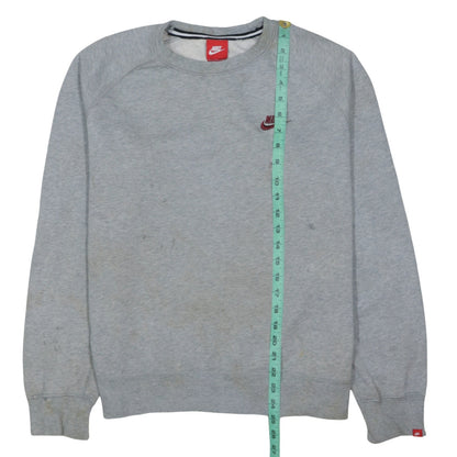 Mens UK Size M Nike Grey Pullover Sweatshirt