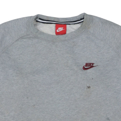 Mens UK Size M Nike Grey Pullover Sweatshirt
