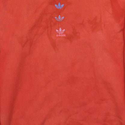 Womens UK Size XS adidas Red Pullover Sweatshirt