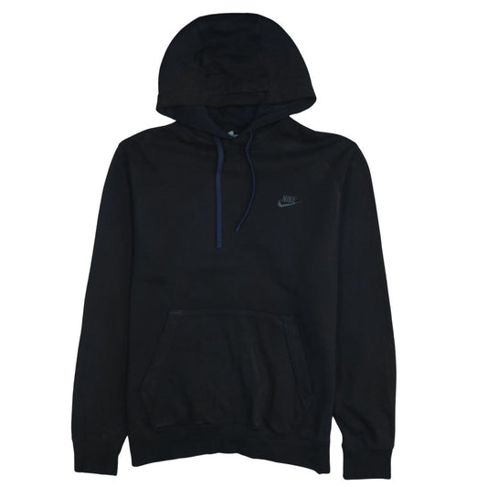 Mens UK Size M Nike Black Pullover Hoodie