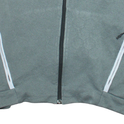 Mens UK Size S Nike Green Full Zip Hoodie