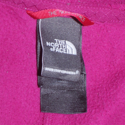 Womens UK Size M The North Face Pink Full Zip Hoodie