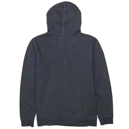 Mens UK Size L Under armour Blue Full Zip Hoodie