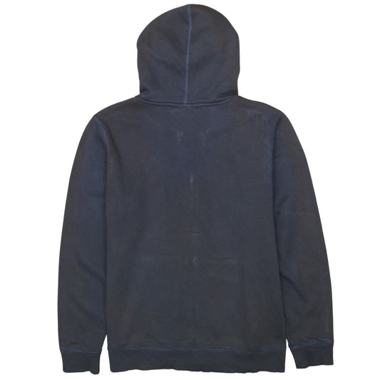 Mens UK Size L Under armour Blue Full Zip Hoodie