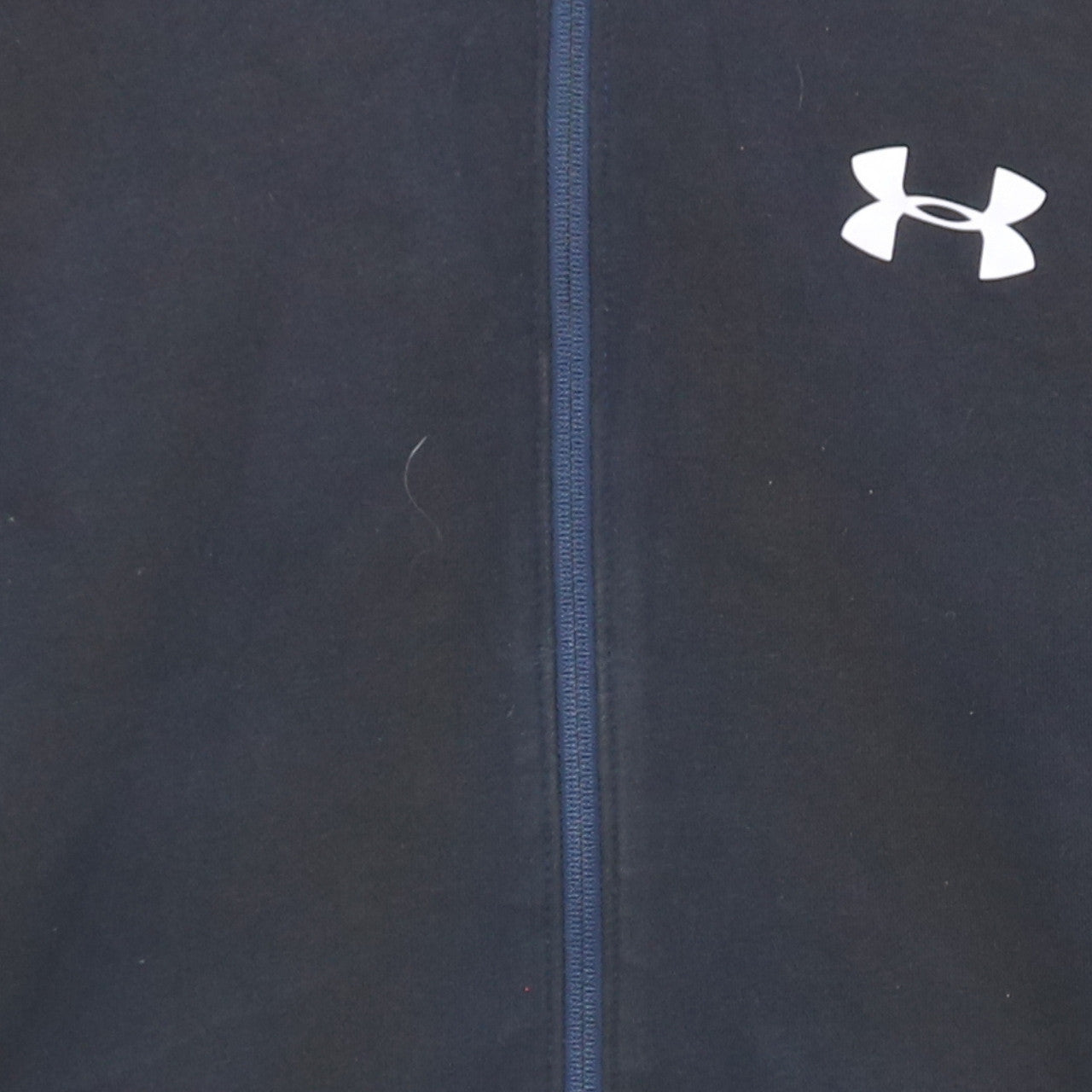 Mens UK Size L Under armour Blue Full Zip Hoodie
