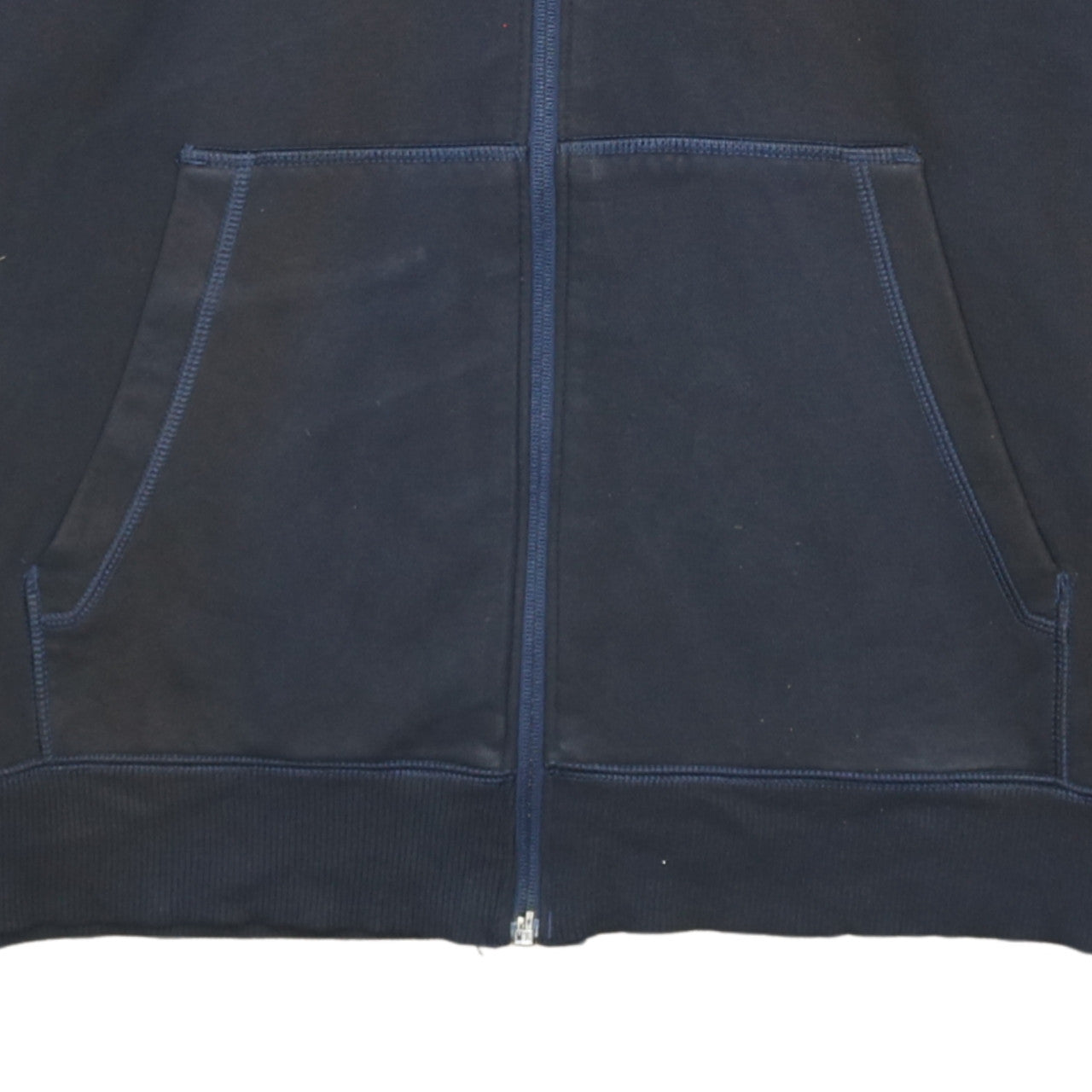 Mens UK Size L Under armour Blue Full Zip Hoodie