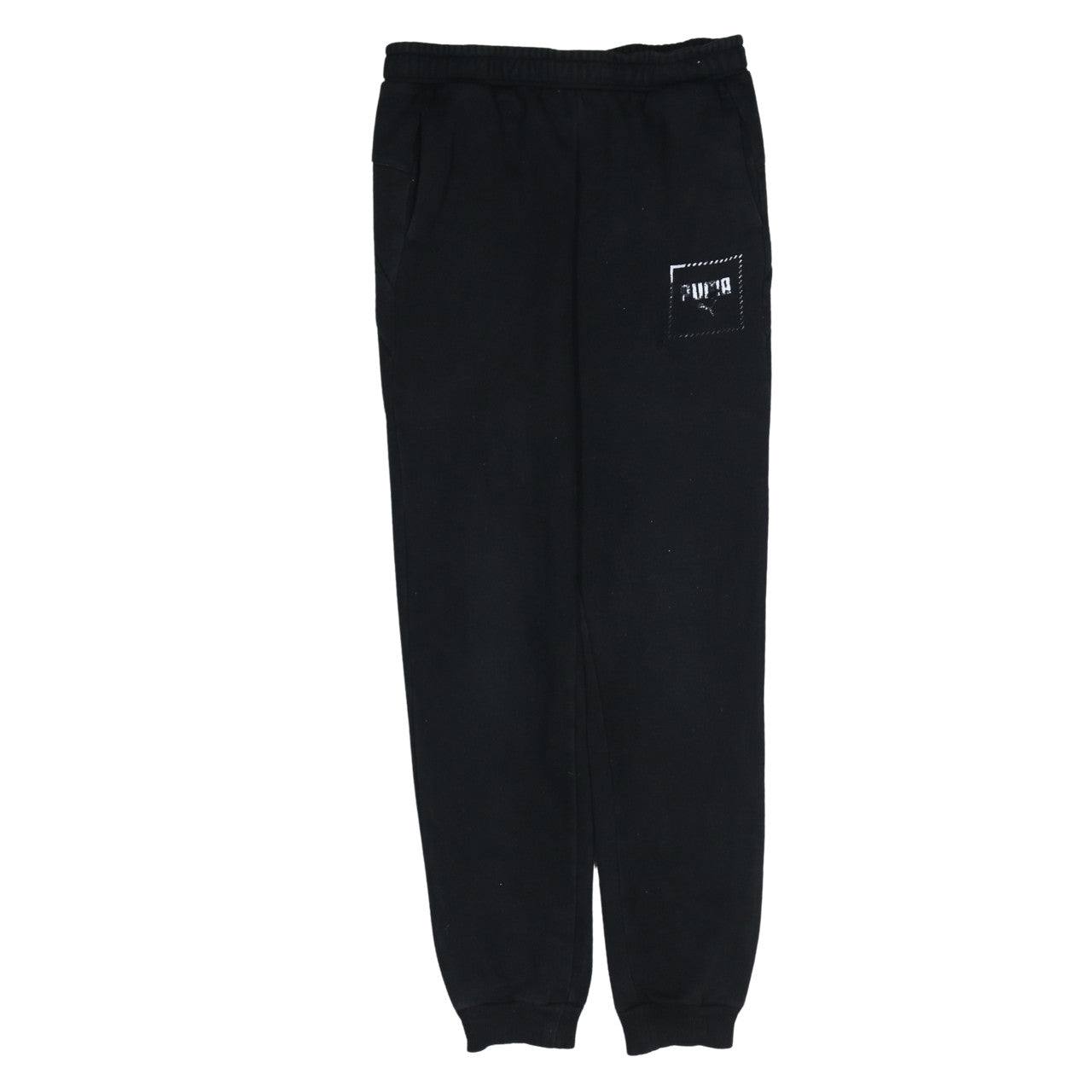Boys UK Size 15-16 Years PUMA Regular Fit Jogger Black Trousers