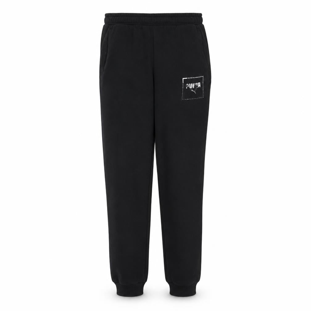 Boys UK Size 15-16 Years PUMA Regular Fit Jogger Black Trousers