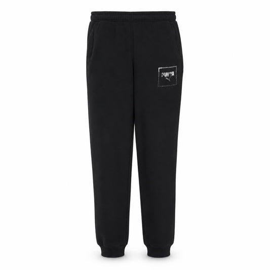 Boys UK Size 15-16 Years PUMA Regular Fit Jogger Black Trousers