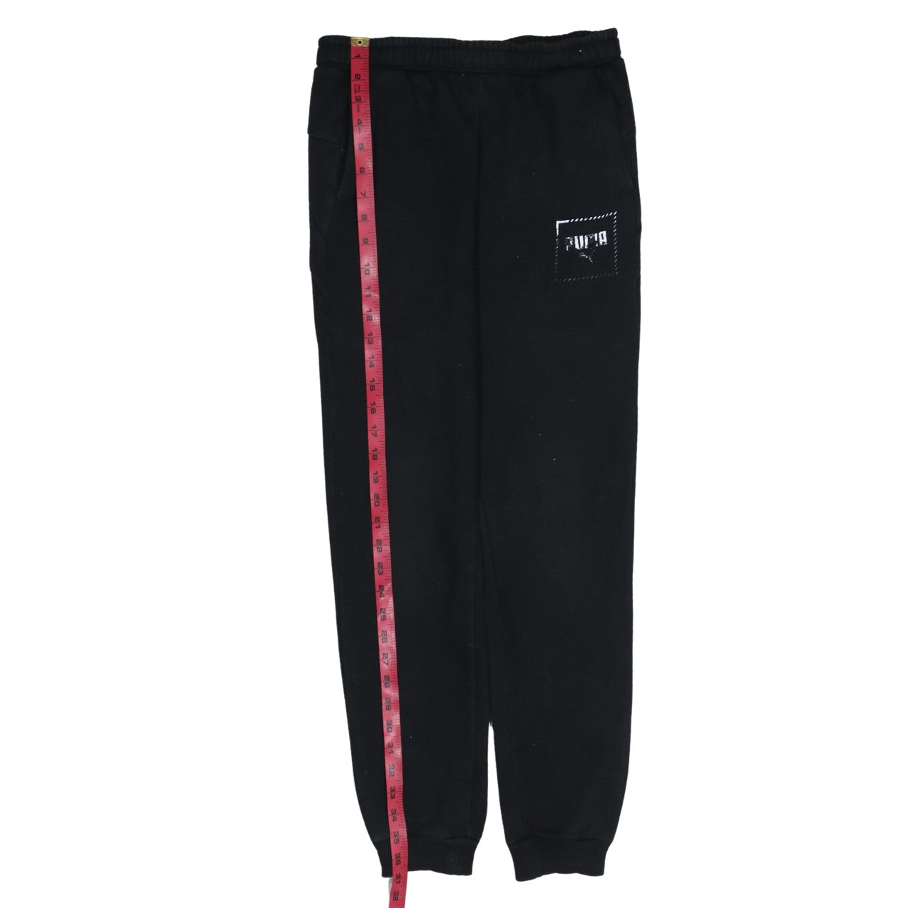 Boys UK Size 15-16 Years PUMA Regular Fit Jogger Black Trousers
