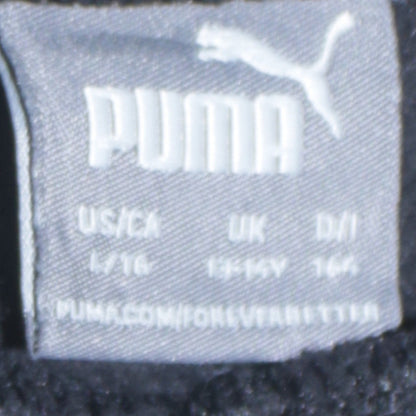 Boys UK Size 15-16 Years PUMA Regular Fit Jogger Black Trousers