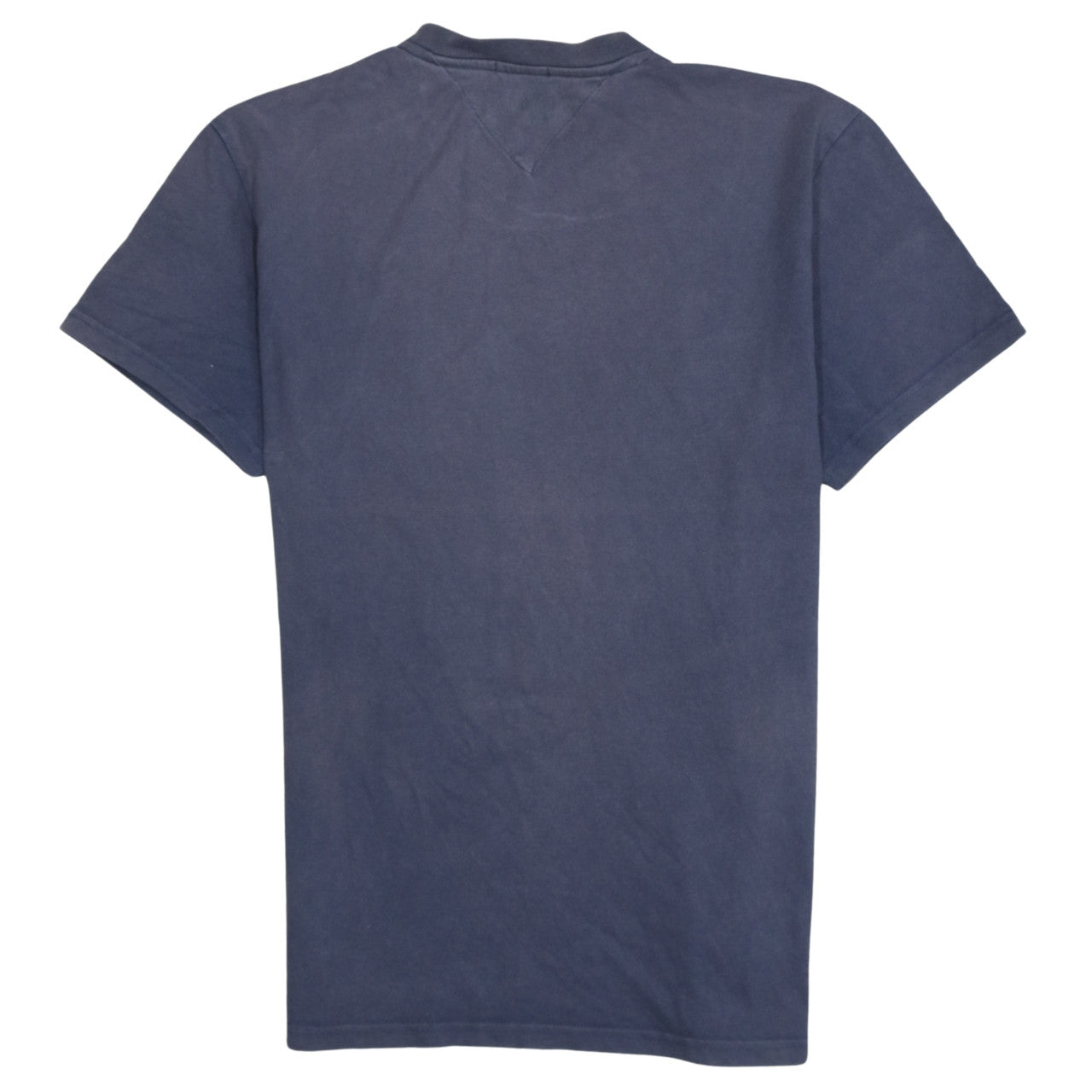 Tommy Jeans Men's Blue Regular Fit Logo Cotton T-Shirt Size M