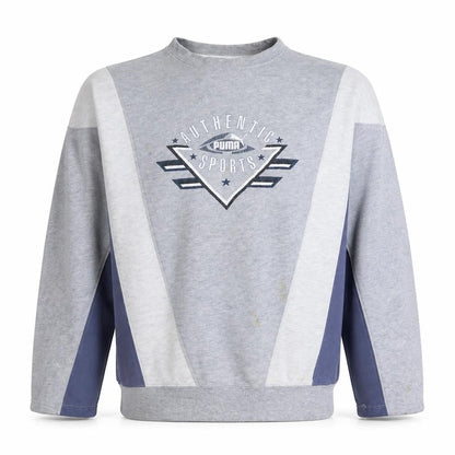 Mens UK Size XL PUMA Grey Pullover Sweatshirt