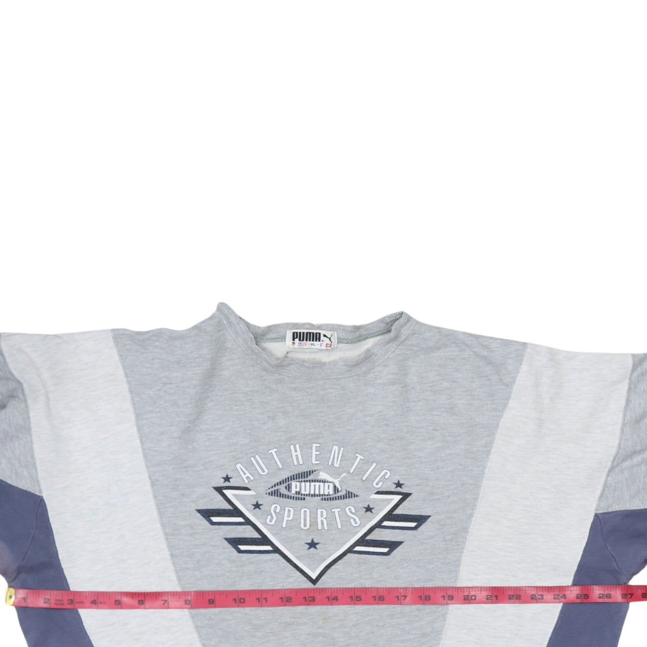 Mens UK Size XL PUMA Grey Pullover Sweatshirt