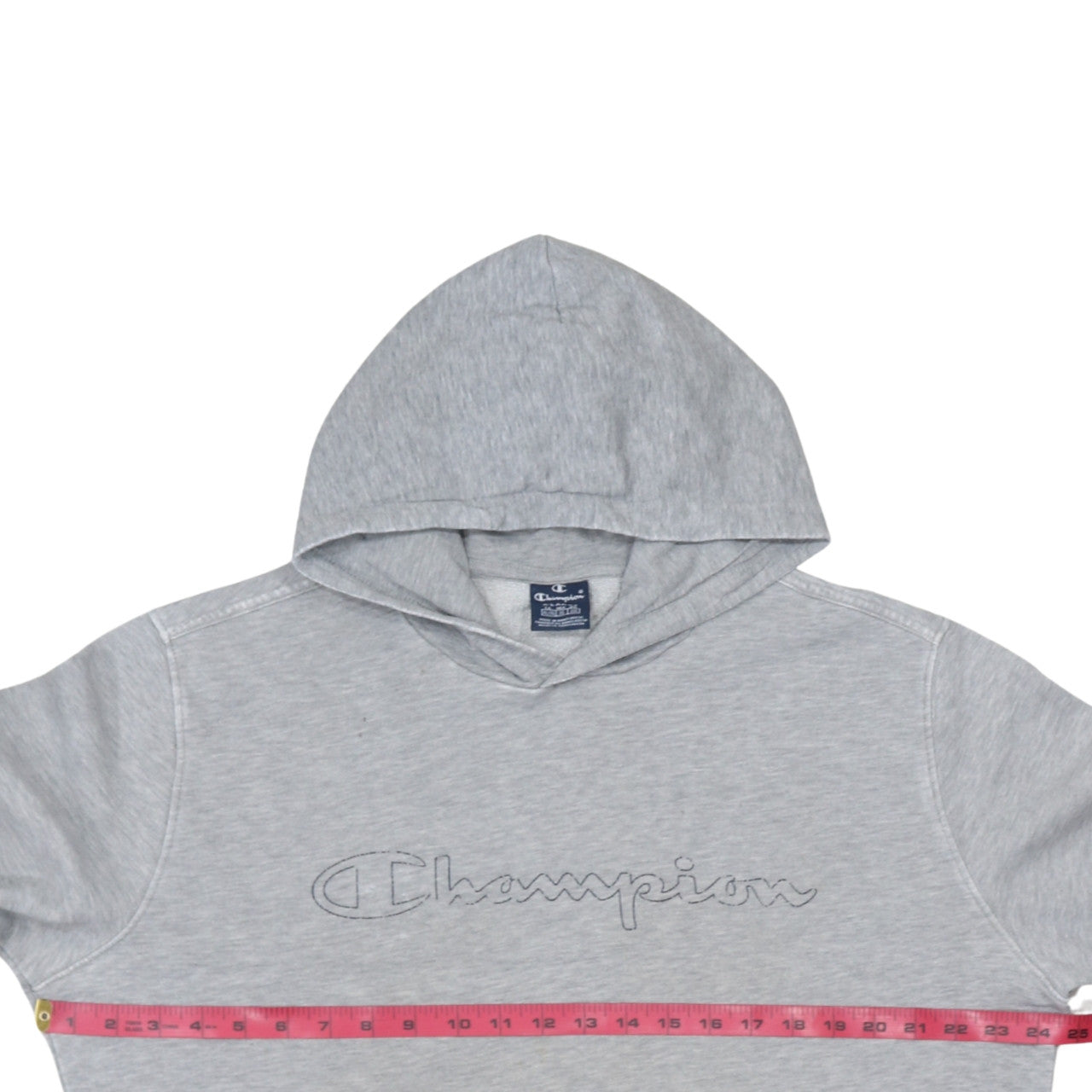 Mens UK Size XL Champion Grey Pullover Hoodie