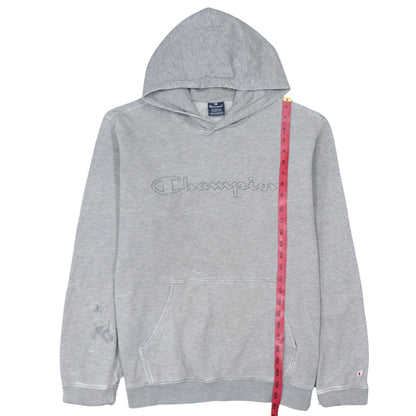 Mens UK Size XL Champion Grey Pullover Hoodie