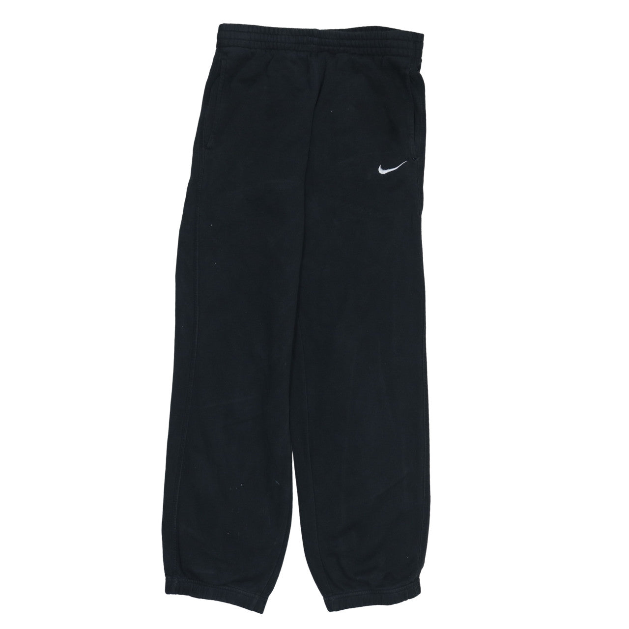 Nike Boys Black Fleece Sweatpants 12-13 Years Regular Fit Active Trousers