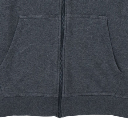 Mens UK Size M Nike Grey Full Zip Hoodie