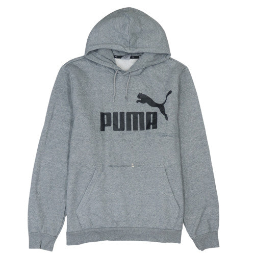 Mens UK Size XL PUMA Grey Pullover Hoodie
