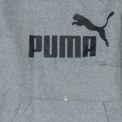 Mens UK Size XL PUMA Grey Pullover Hoodie