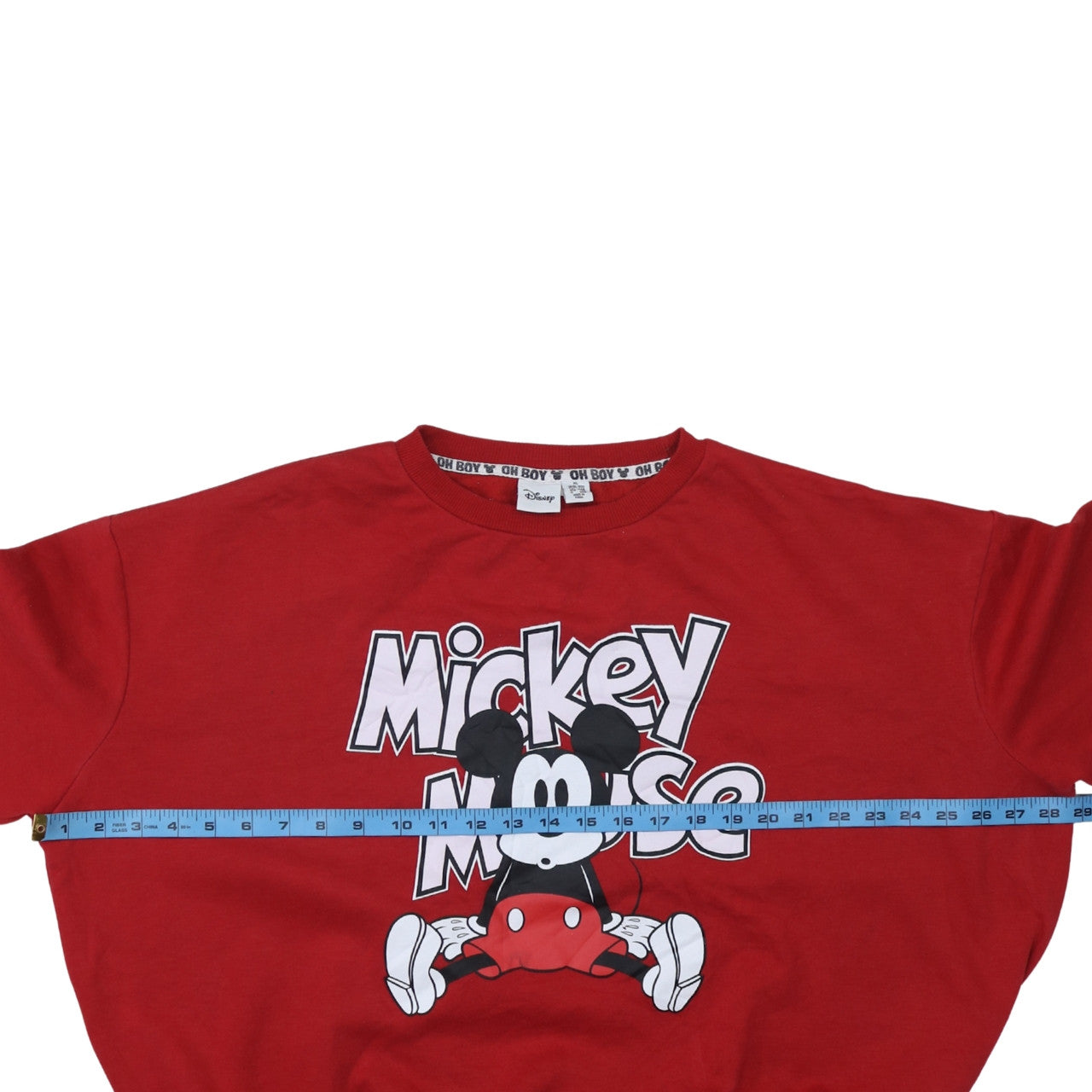 Womens UK Size XL Disney Red Pullover Sweatshirt