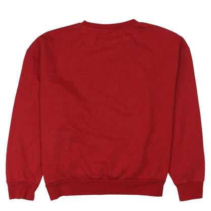 Womens UK Size XL Disney Red Pullover Sweatshirt