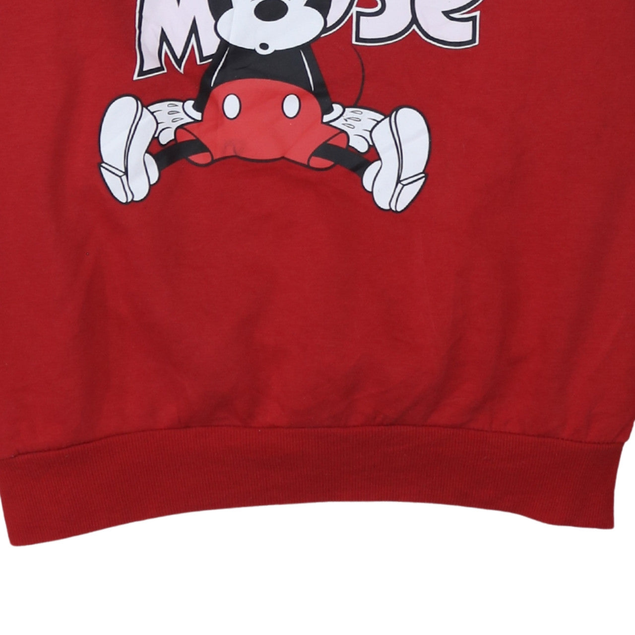 Womens UK Size XL Disney Red Pullover Sweatshirt