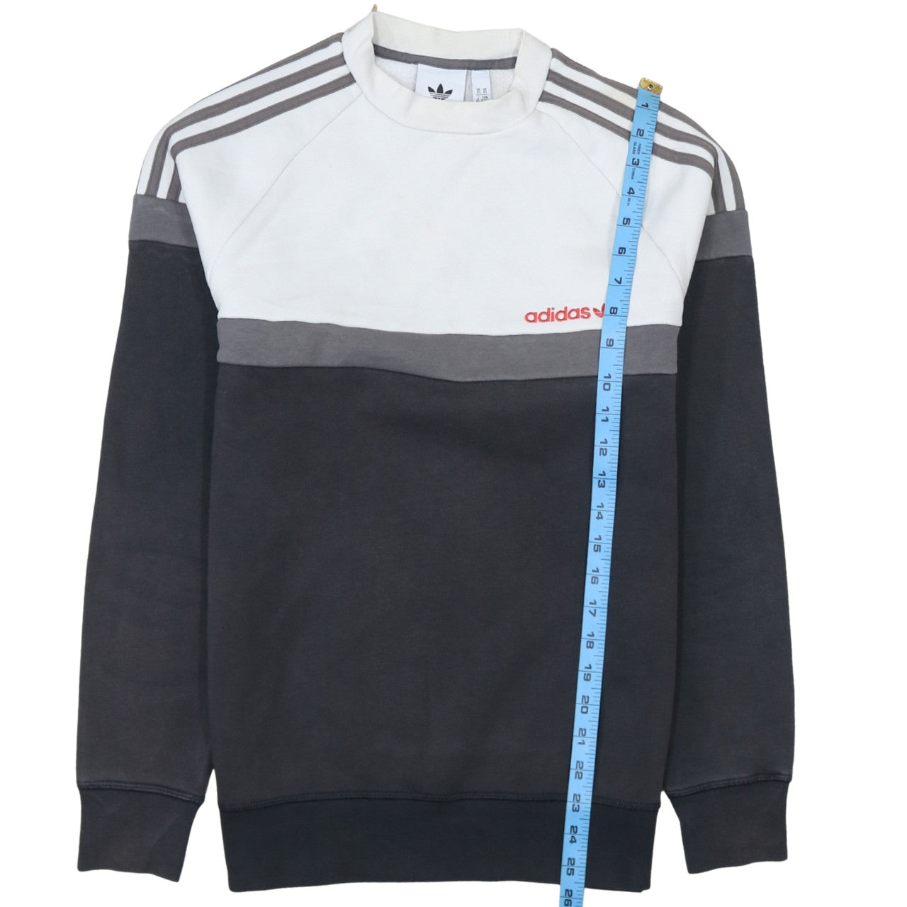 Mens UK Size XS adidas Multicoloured Pullover Sweatshirt