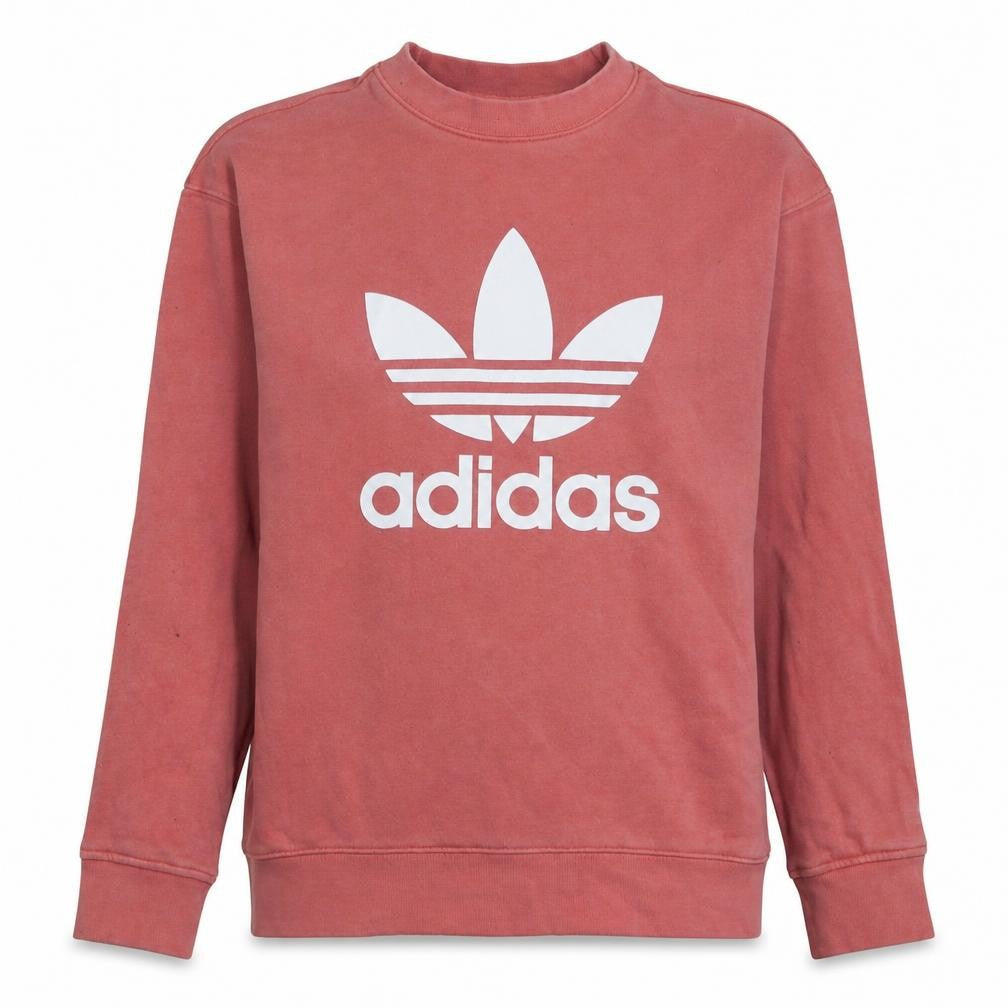 Womens UK Size XS adidas Pink Pullover Sweatshirt