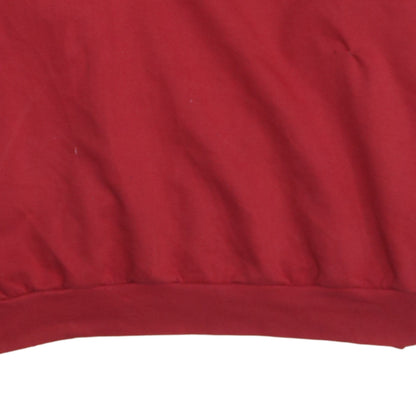 Mens UK Size L Reebok Red Pullover Sweatshirt