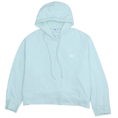Womens UK Size 18 adidas Blue Pullover Hoodie